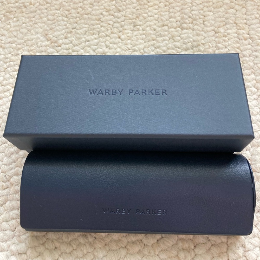 Warby Parker glasses case